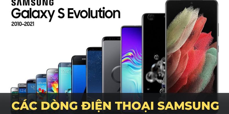 các dòng điện thoại samsung