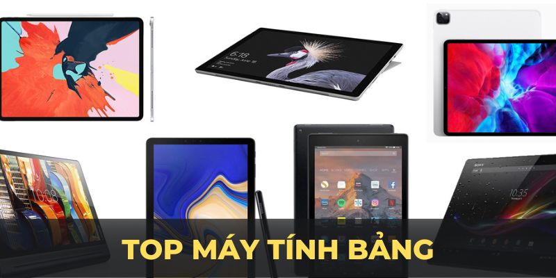 top máy tính bảng